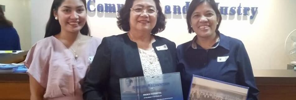 Invest Negros Occidental - Negros Most Business-Friendly Award