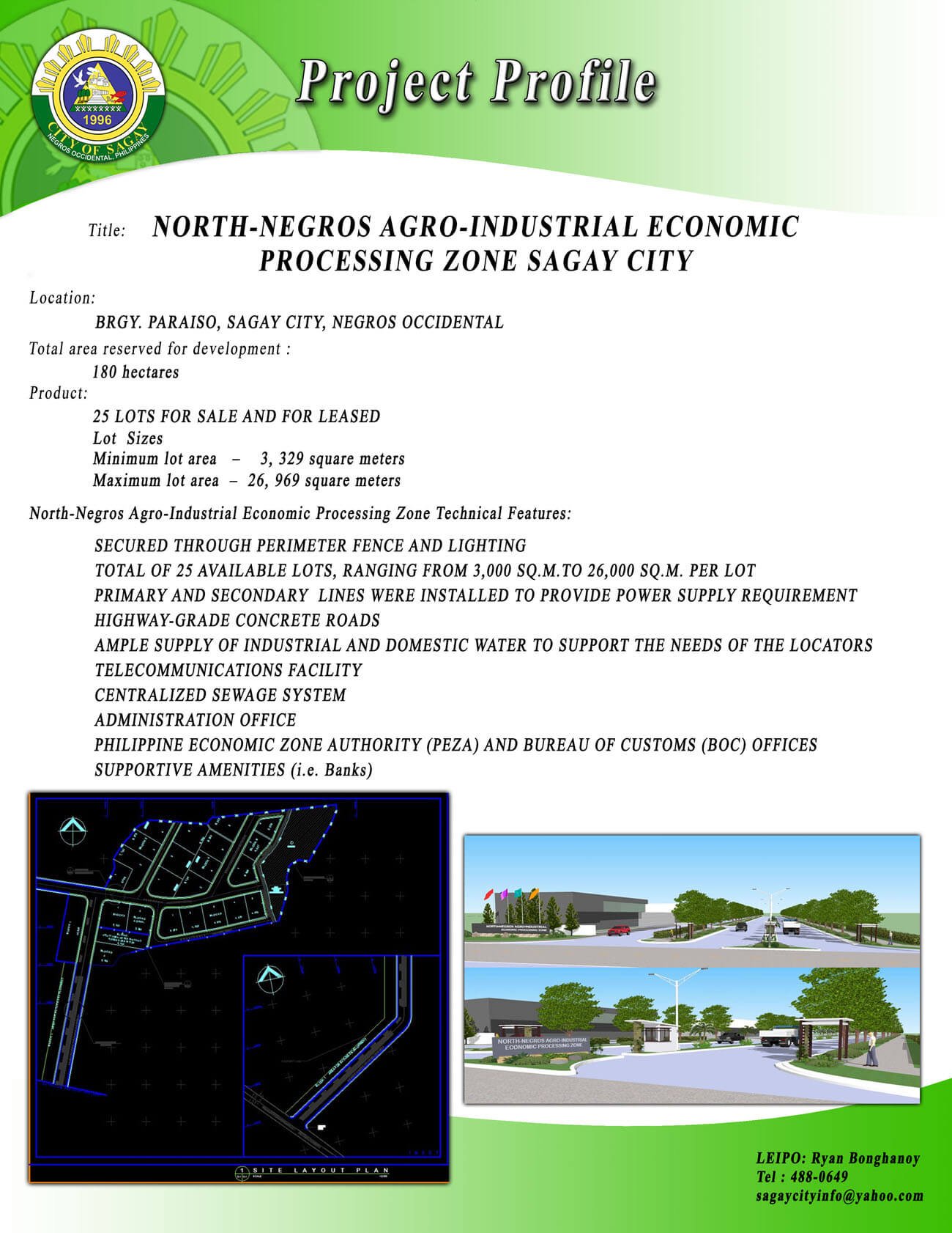 Invest Negros Occidental - North Negros Agro-Industrial Sagay