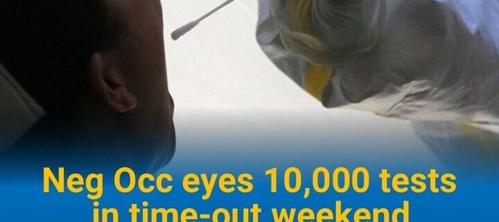 Neg Occ eyes 10,000 tests in time-out weekend