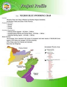 Negros Blue Swimming Crab - Manapla