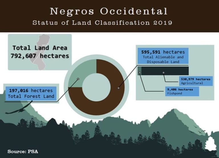 Status of Land Classification 2019 Invest Negros Occidental