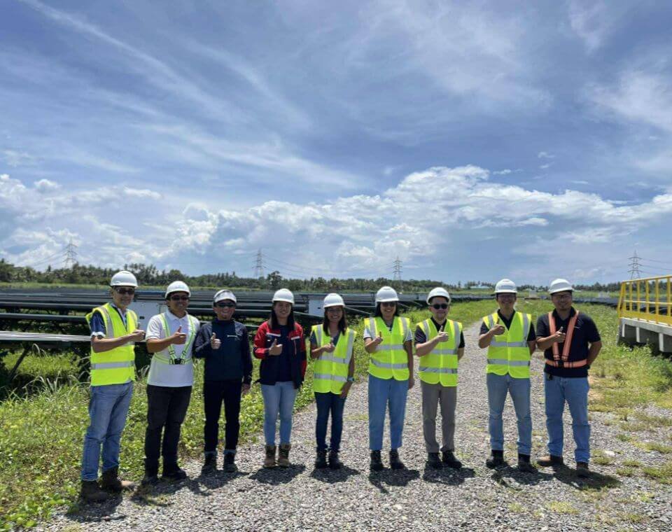 PEDIC Visits Visayas' Largest Solar Farm in Calatrava