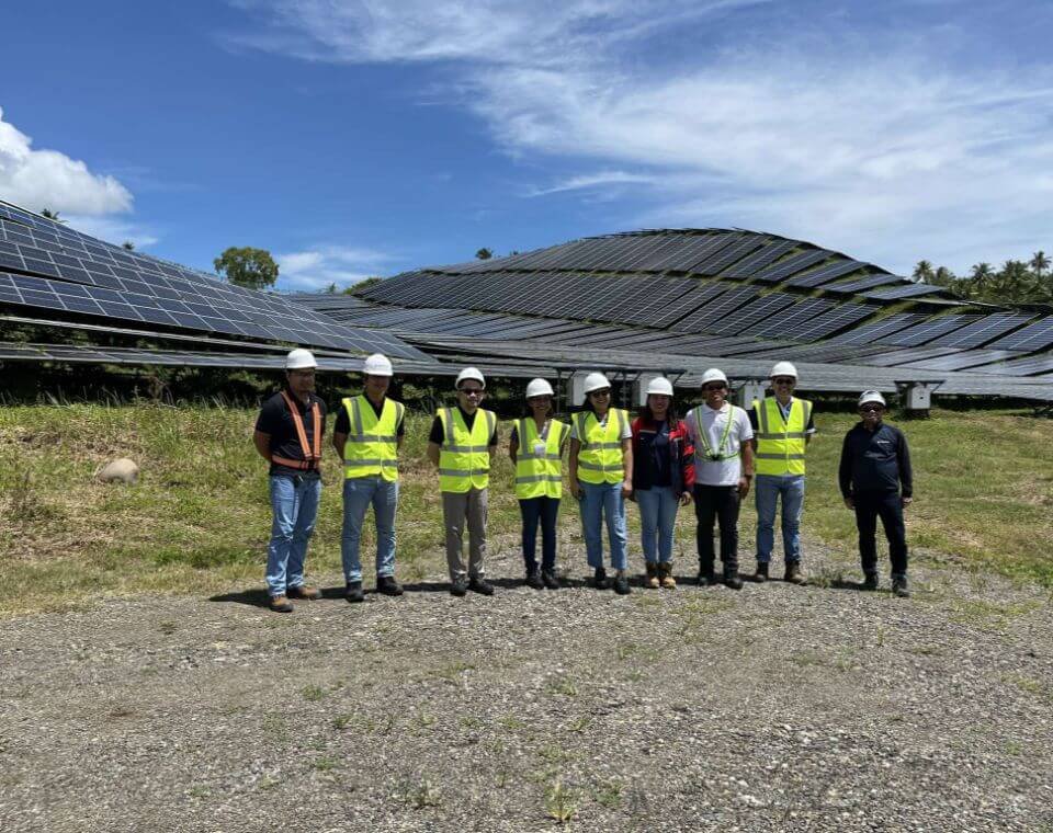 PEDIC Visits Visayas' Largest Solar Farm in Calatrava