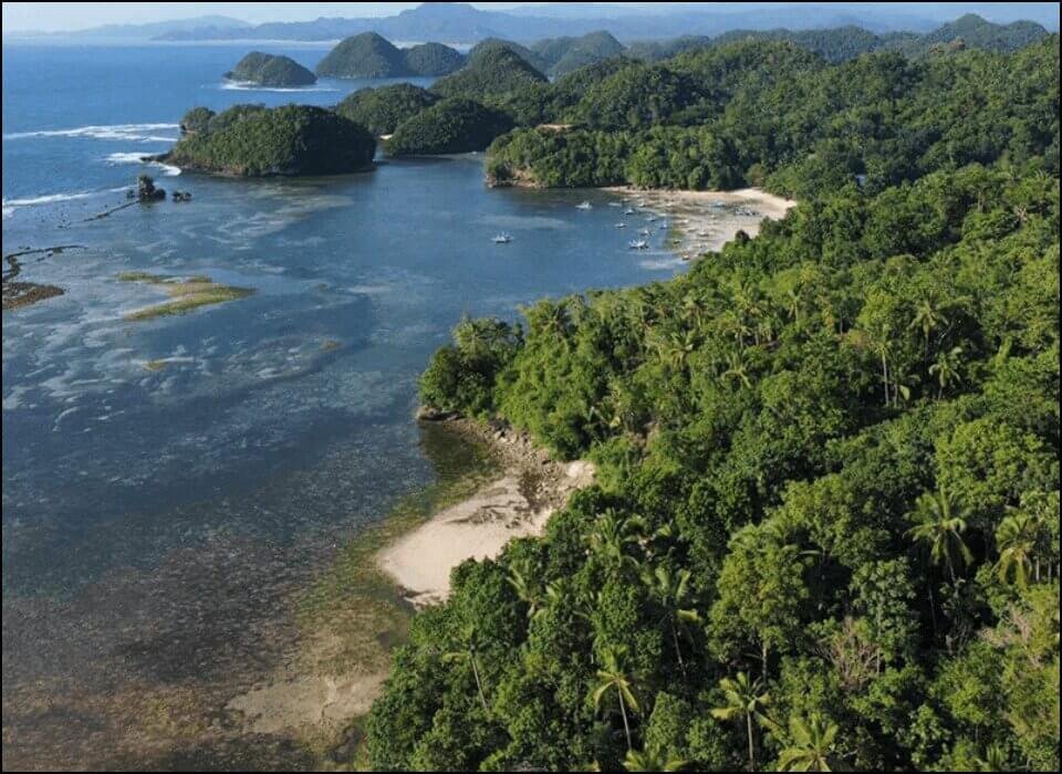 Calangcang Nature Cove and White Sand Beach