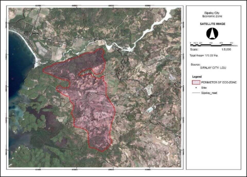 Sipalay Eco-Zone Strategic Map